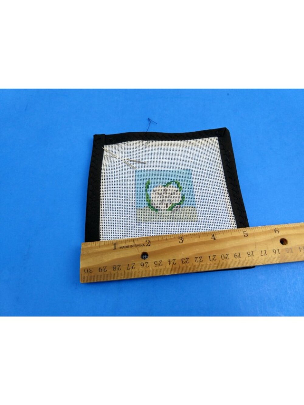 Ocean Floor Sand Dollar Handpainted Needlepoint Cross Stitch Canvas Roberts - Picture 5 of 6